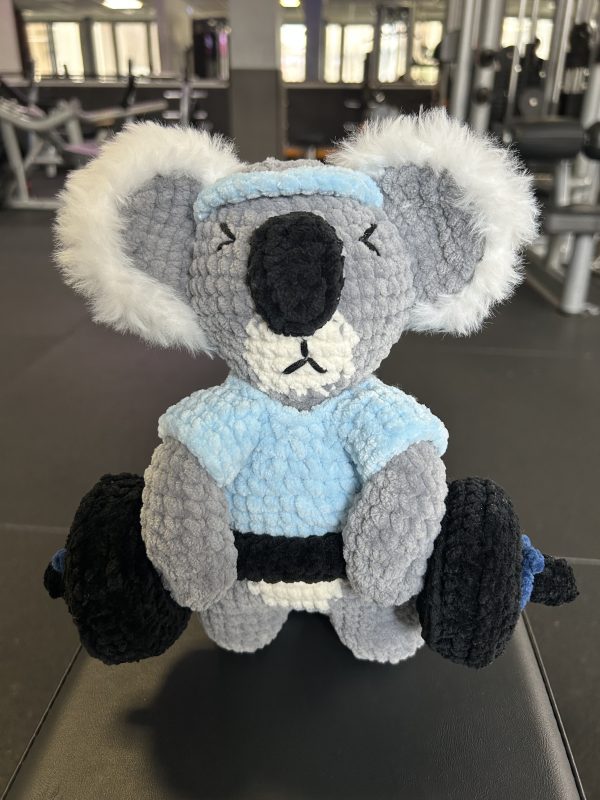 3 Patron au crochet PDF - Marius, le koala sportif