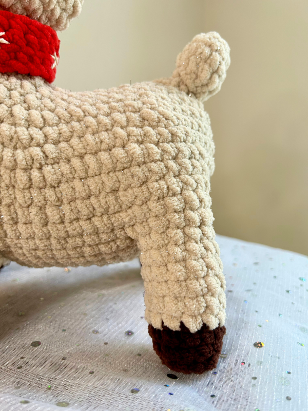 4 Patron crochet PDF - Rudolph, le renne de Noël