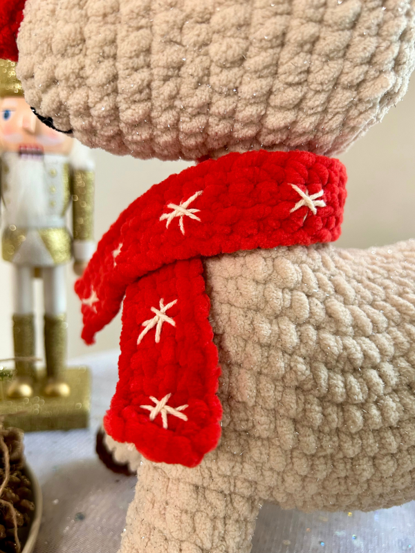 5 Patron crochet PDF - Rudolph, le renne de Noël