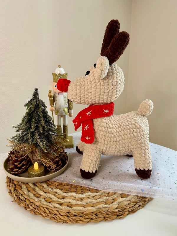 6 Patron crochet PDF - Rudolph, le renne de Noël