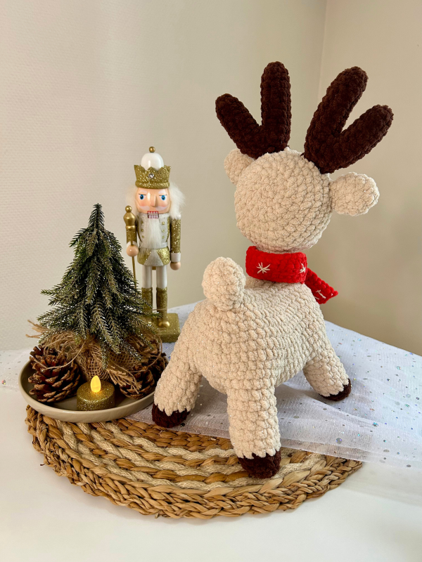9 Patron crochet PDF - Rudolph, le renne de Noël