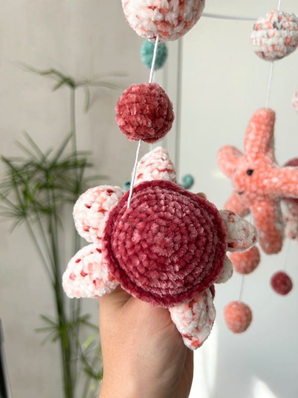 Copie de Patron crochet-10 Patron crochet PDF - Mobile bébé "sous l'océan"