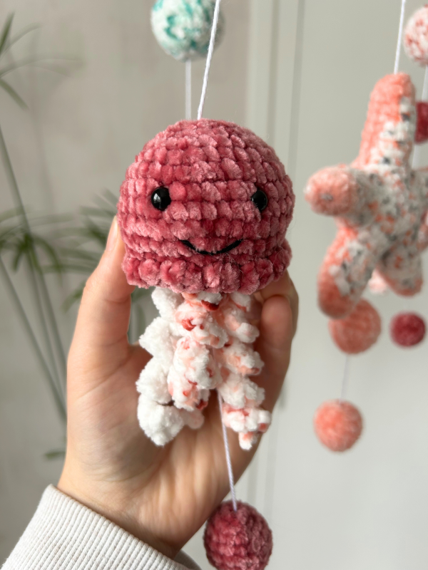 Copie de Patron crochet-15 Patron crochet PDF - Mobile bébé "sous l'océan"