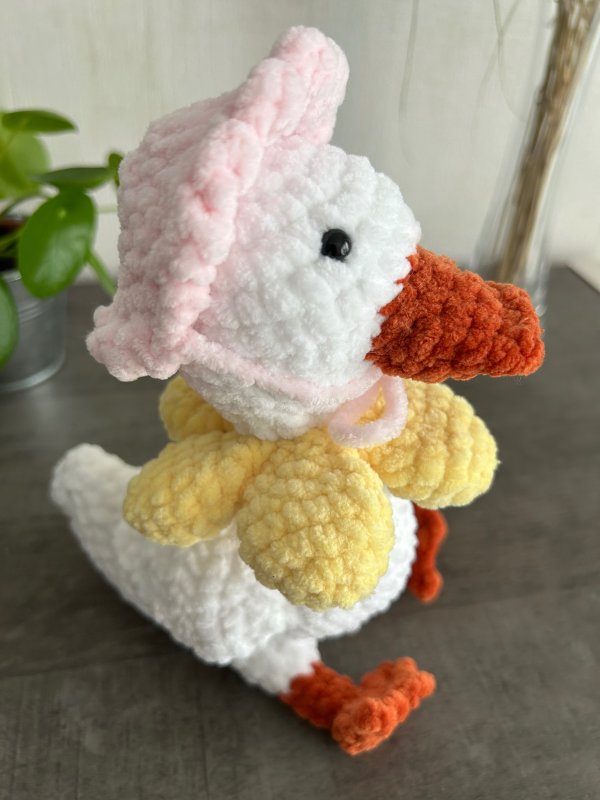 Copie de Patron crochet-5 Patron crochet PDF - Odile, l'oie printanière