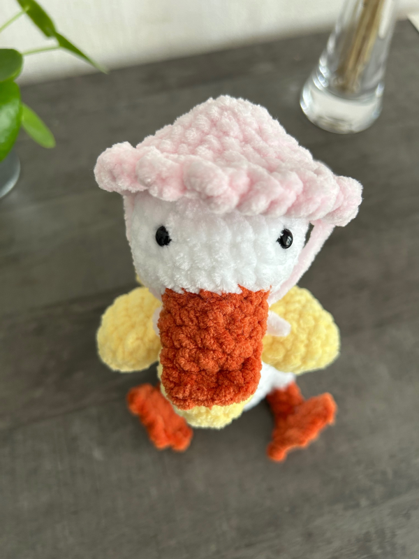 Copie de Patron crochet-9 Patron crochet PDF - Odile, l'oie printanière