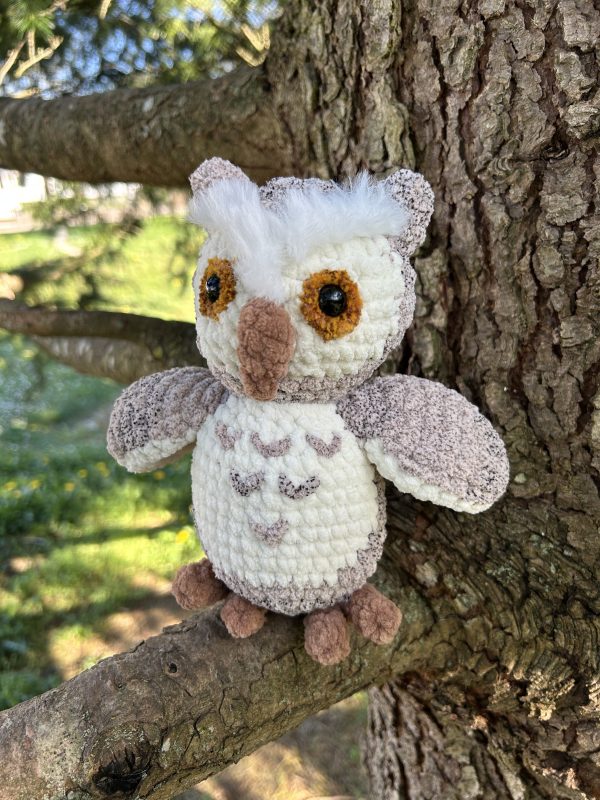 IMG_5863 Patron au crochet PDF - Arlette, la chouette