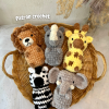 Patron crochet-10 Patron crochet PDF - Pack animaux de la savane 5en1