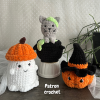 Patron crochet-18 3 patrons crochet PDF - Pack Halloween