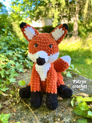 Patron crochet-24 Patron crochet PDF - Reynald, le petit renard