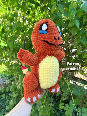 Patron crochet-25 Patron crochet PDF - Salamèche/Charmander