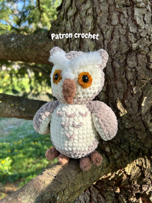 Patron crochet-3 Patron au crochet PDF - Arlette, la chouette