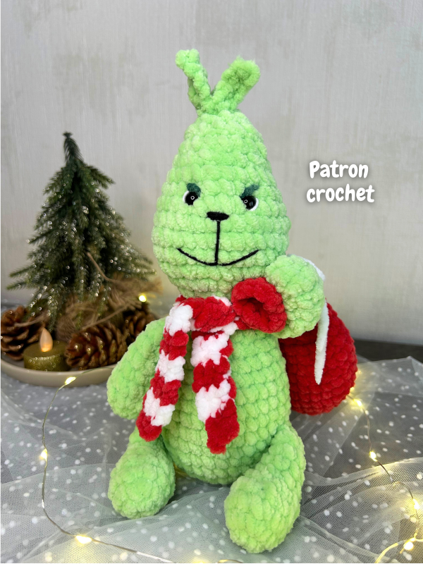 Patron crochet-5 Patron crochet PDF - Le Grinch