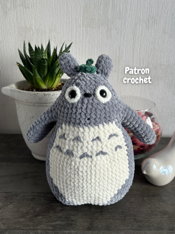 Patron crochet PDF - Mon voisin Totoro