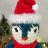 Patron crochet PDF - Le pingouin de Noël
