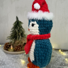 Patron crochet PDF - Le pingouin de Noël