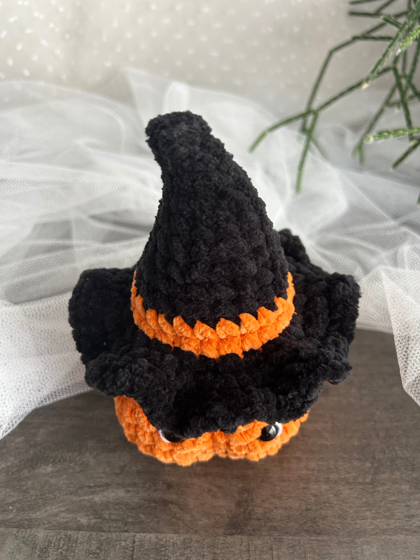 Patron crochet PDF - Dame Citrouille d'Halloween