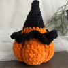Patron crochet PDF - Dame Citrouille d'Halloween