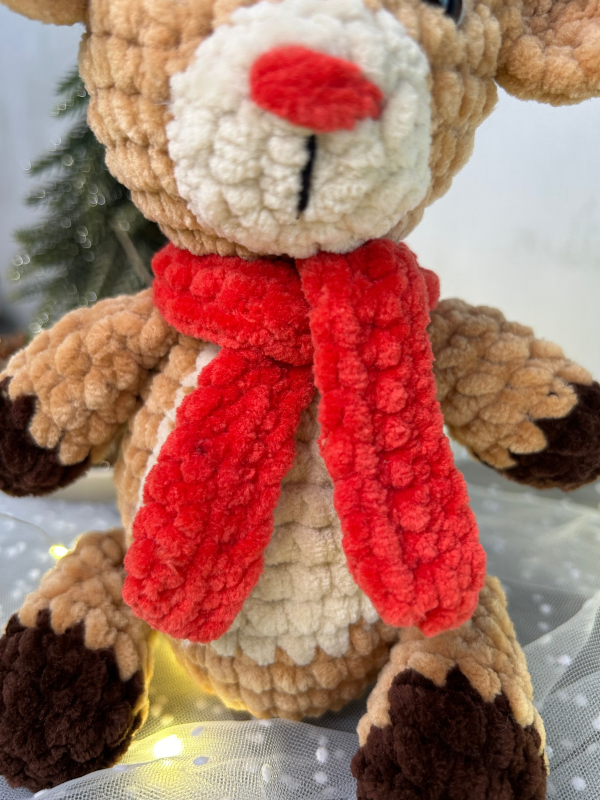 Patron crochet PDF - Le petit renne de Noël