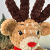 Patron crochet PDF - Le petit renne de Noël