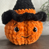 Patron crochet PDF - Dame Citrouille d'Halloween