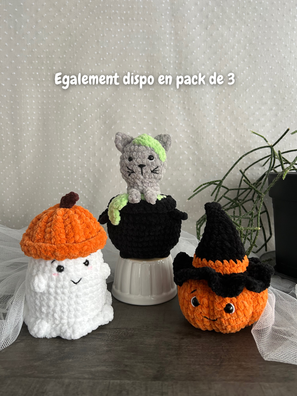 Copie de Patron crochet-3 Patron crochet PDF - Mr Boo fantôme d'Halloween