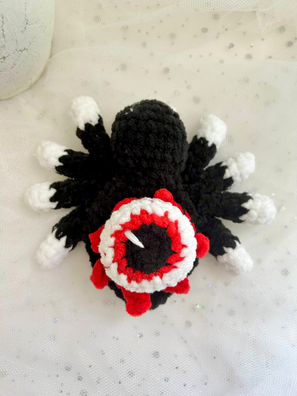 Copie de Patron crochet-4 Patron crochet PDF - Mme Araignée oeil d'Halloween