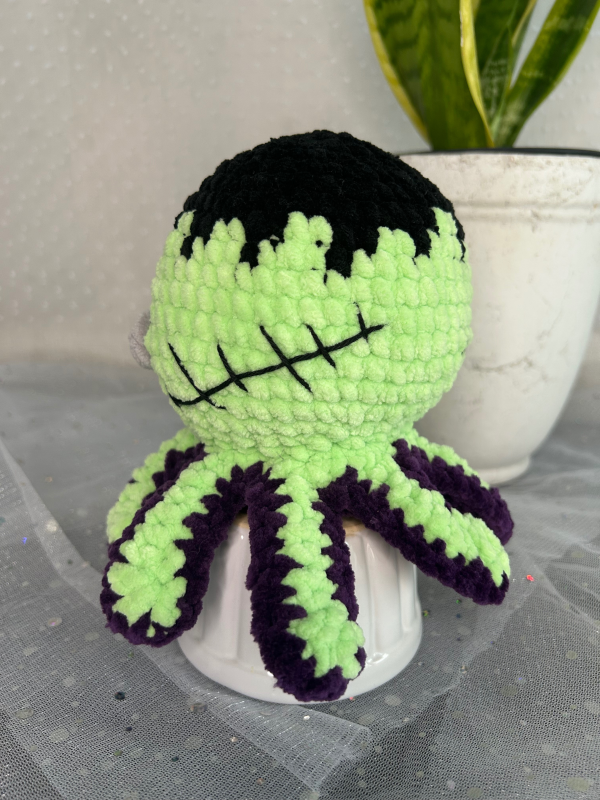 Copie de Patron crochet-5 Patron crochet PDF - Poulpe Halloween Frankenstein