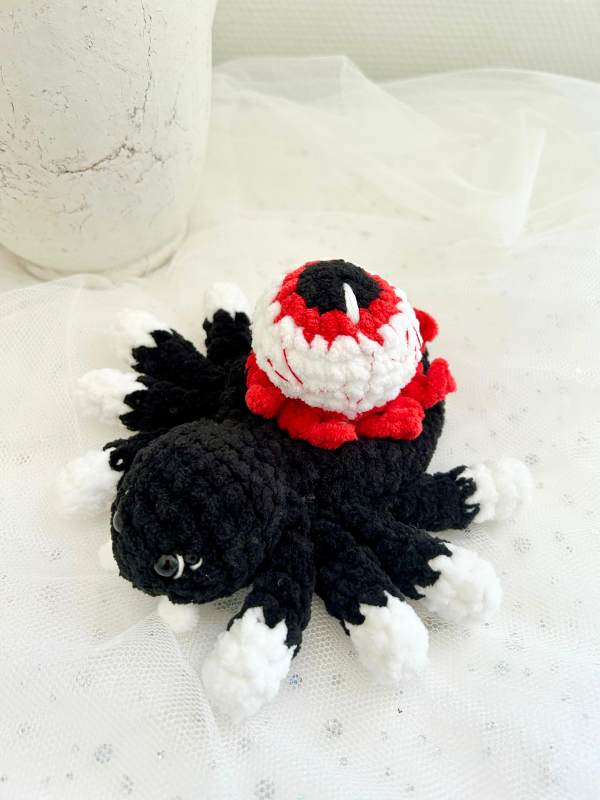 Copie de Patron crochet-7 Patron crochet PDF - Mme Araignée oeil d'Halloween