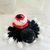 Patron crochet-14 Patron crochet PDF - Mme Araignée oeil d'Halloween