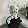 Patron crochet-20 Patron crochet PDF - Chat bouille d'Halloween